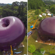 Image for article titled An Inflatable Concert Hall Inspired By… Giant Plums?